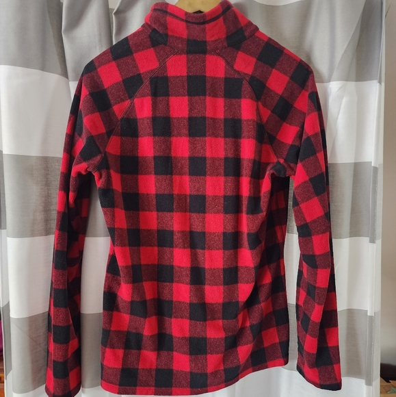 Eddie Bauer Buffalo Plaid Fleece - Picture 2 of 3